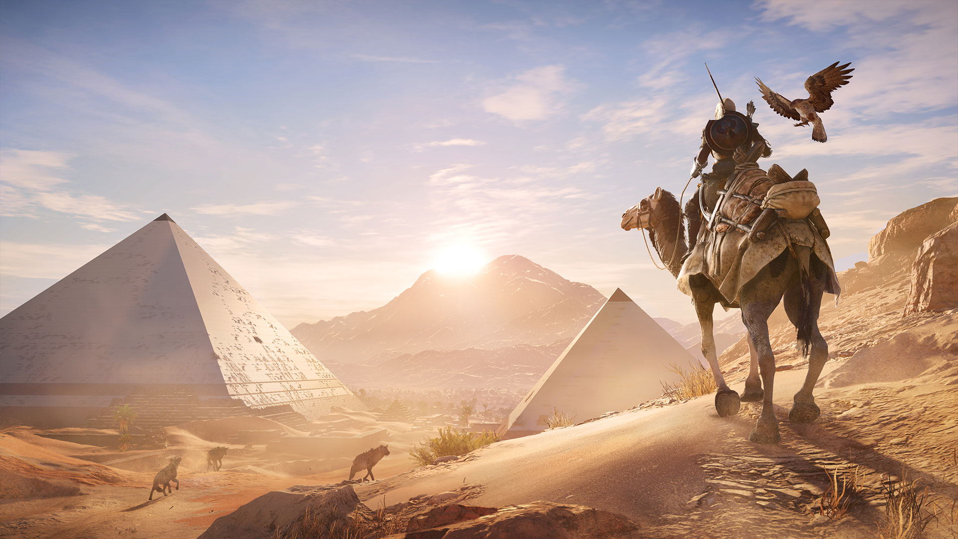 Image d'Assassin's Creed Origins, support utilisé en cours d'Histoire-Géographie